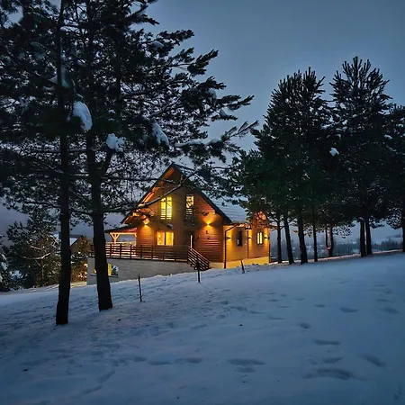 Forest Zen Dom Z Prywatna Balia Z Widokami Na Villa Malastow